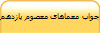 جواب معماهای معصوم یازدهم